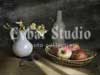 Evbar Studio. Этюд с кувшином и яблоками